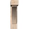 Ekena Millwork Thorton Block Smooth Bracket w/ Offset Brace, Douglas Fir, 5 1/2"W x 22"D x 22"H BKT0604X22X22THR05SDF - alternate 3